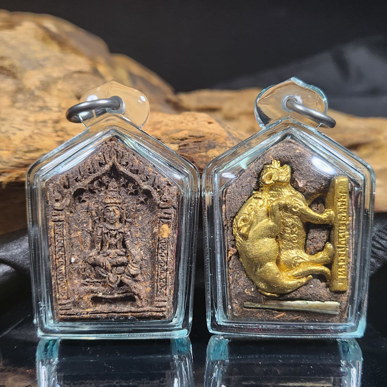 KRUBA KAMPENG古巴康斌七星桃花魅力坤平背部猪上虎立尊 | Jin Thai Fo Pai
