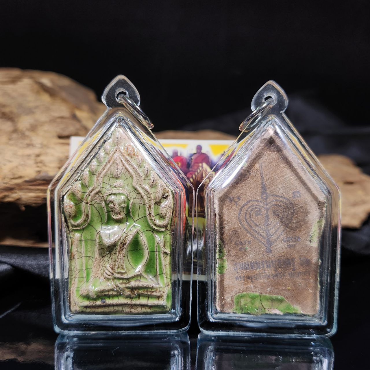 Jin Thai Fo Pai - LUANG PHOR THORN 坤平（青色）