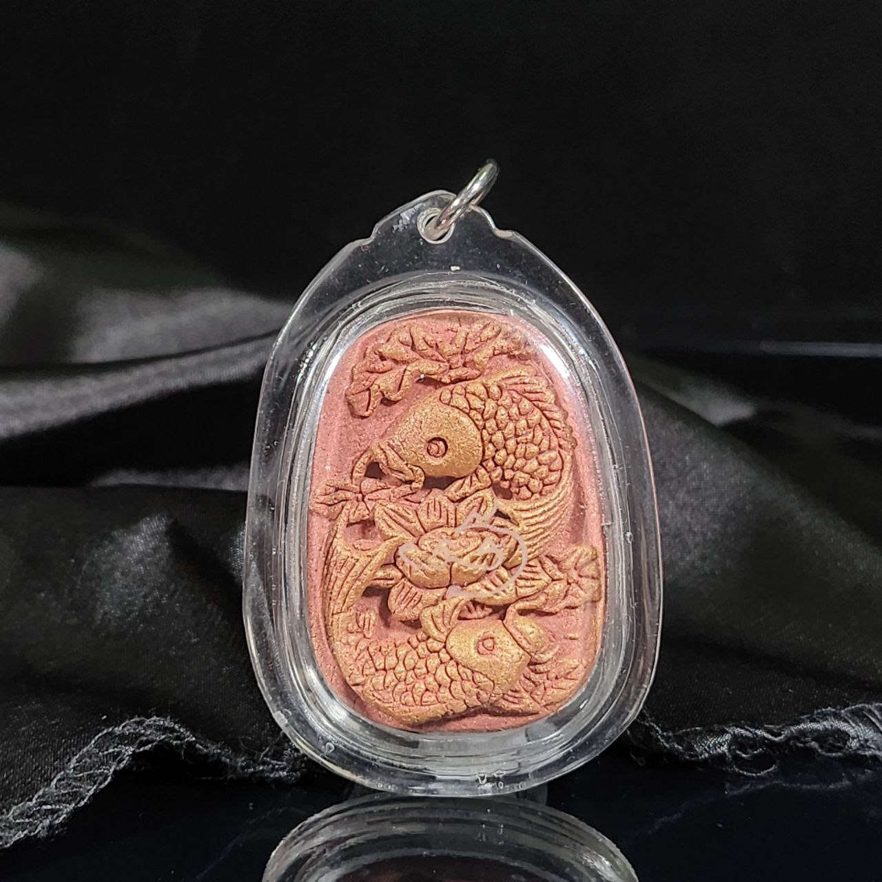 Jin Thai Fo Pai - ARCHAN LARRY啊赞烈早期招财綑绑双鱼（透明亚克力防水壳）