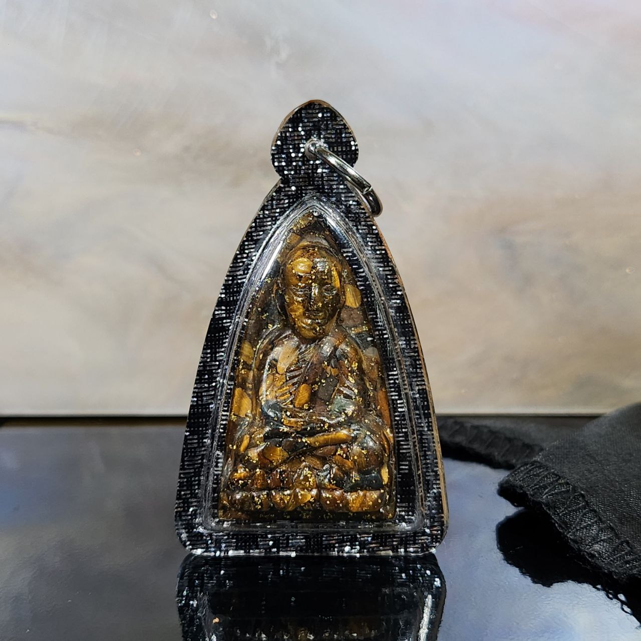 ARCHAN PRAYOOT啊赞芭玉水晶雕龙婆托（实物2） | Jin Thai Fo Pai