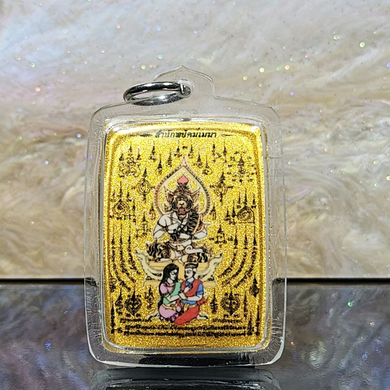 Jin Thai Fo Pai - ARCHAN NUT阿赞纳塔布周十面派瓦面牌（透明亚克力防水壳）
