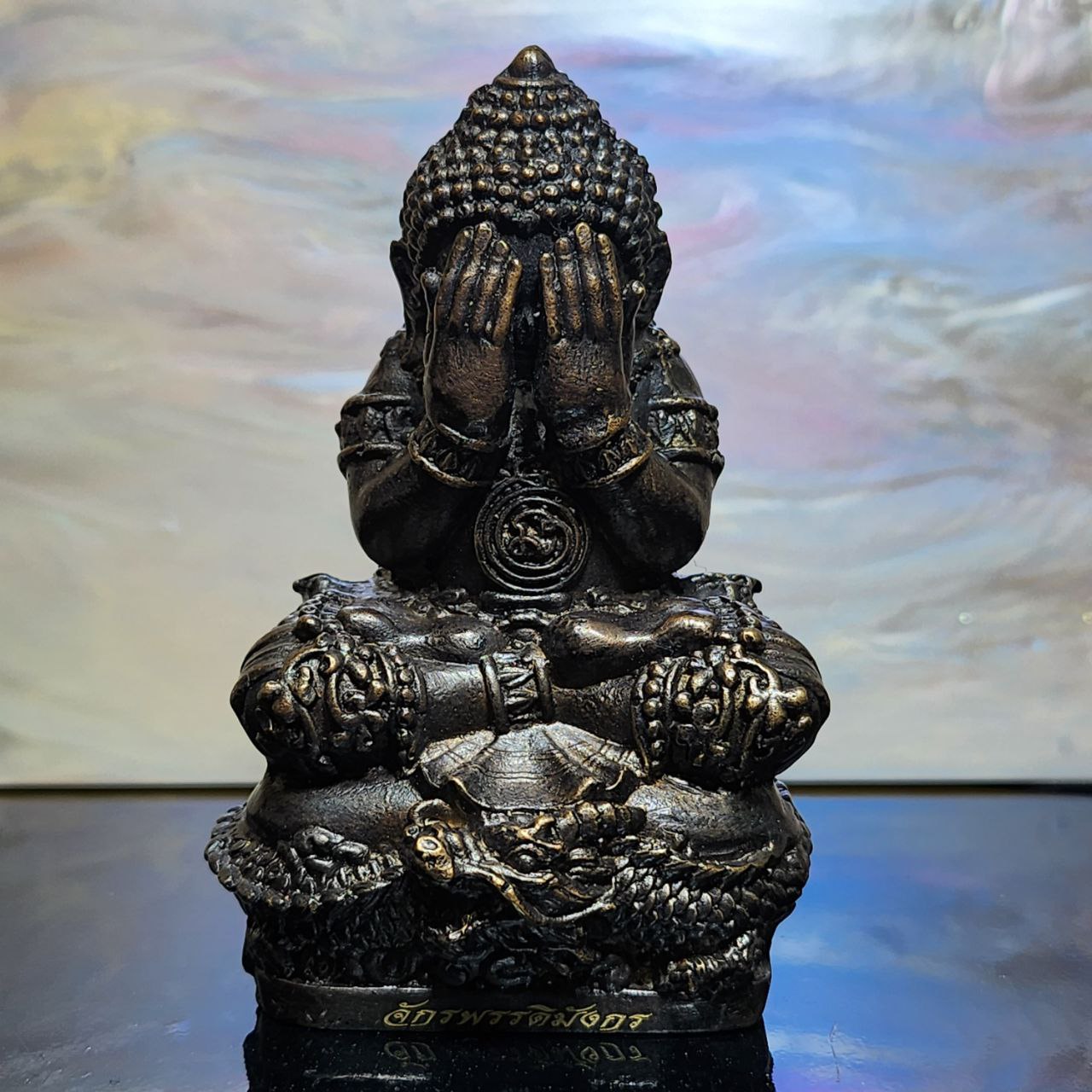 Jin Thai Fo Pai - WAT DONGSALA祥龙掩面必打3寸金身