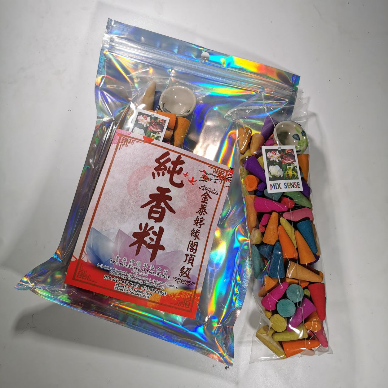 Jin Thai Fo Pai - 彩色塔香