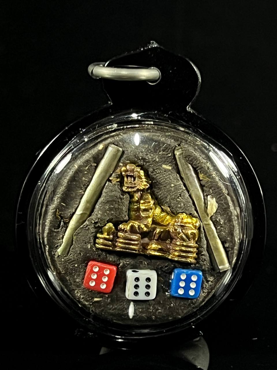 Kruba Kampeng 古巴康斌 赌运偏财神迹 二哥丰（透明防水壳） | Jin Thai Fo Pai