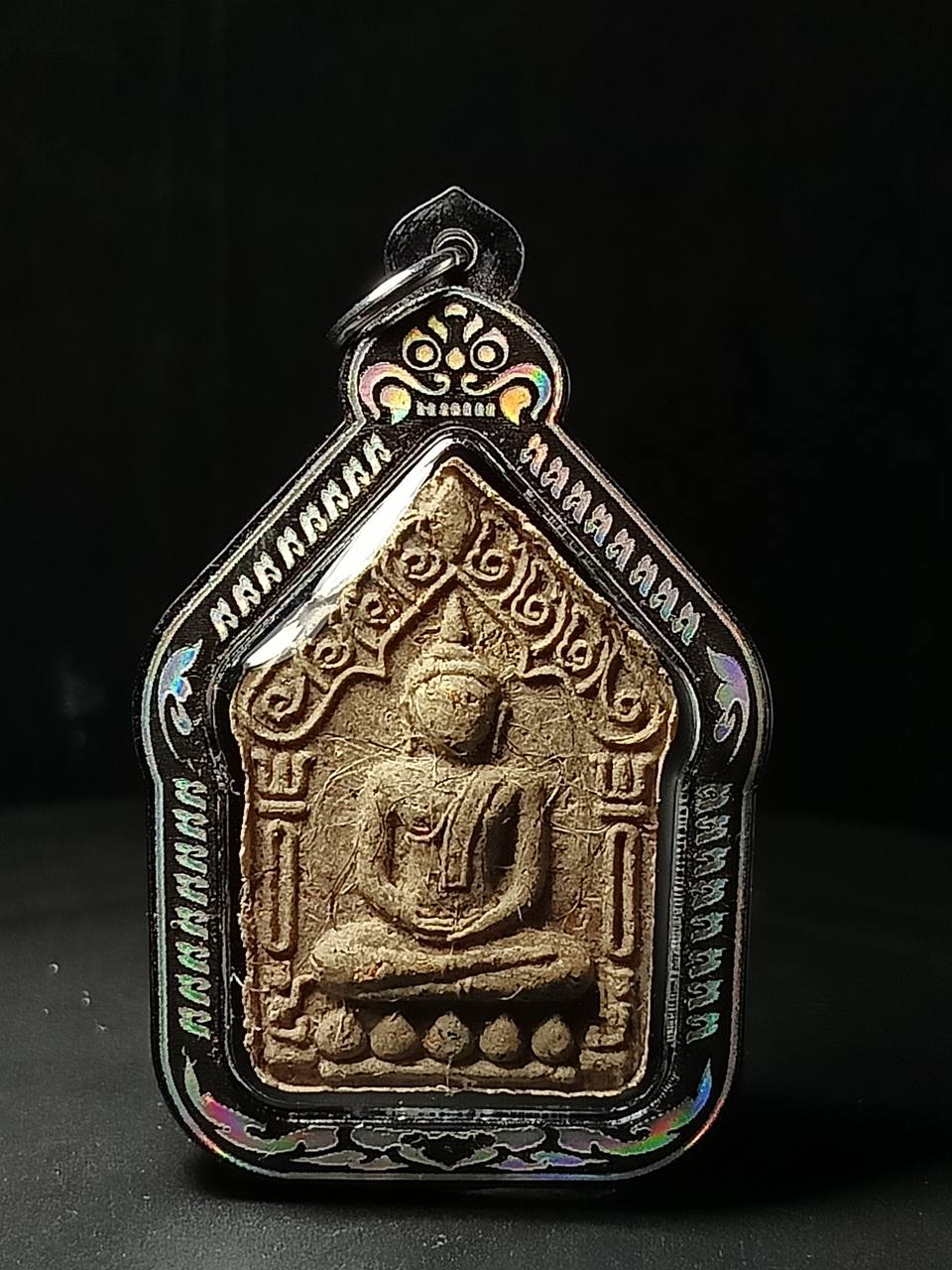Jin Thai Fo Pai - KRUBA KAMPENG古巴康斌七星富裕坤平佛牌 普通版版本督造80枚（镭射彩色亚克力防水壳）

