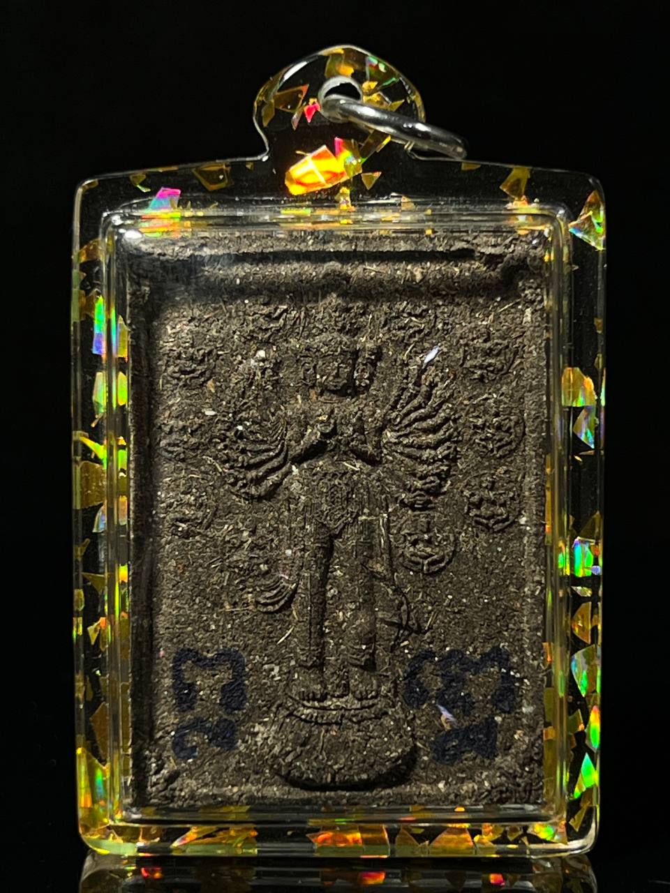 Jin Thai Fo Pai - ARCHAN BOY 阿赞拜 帕阿瓦洛迪爹颂 （1支纯金符管版本）

