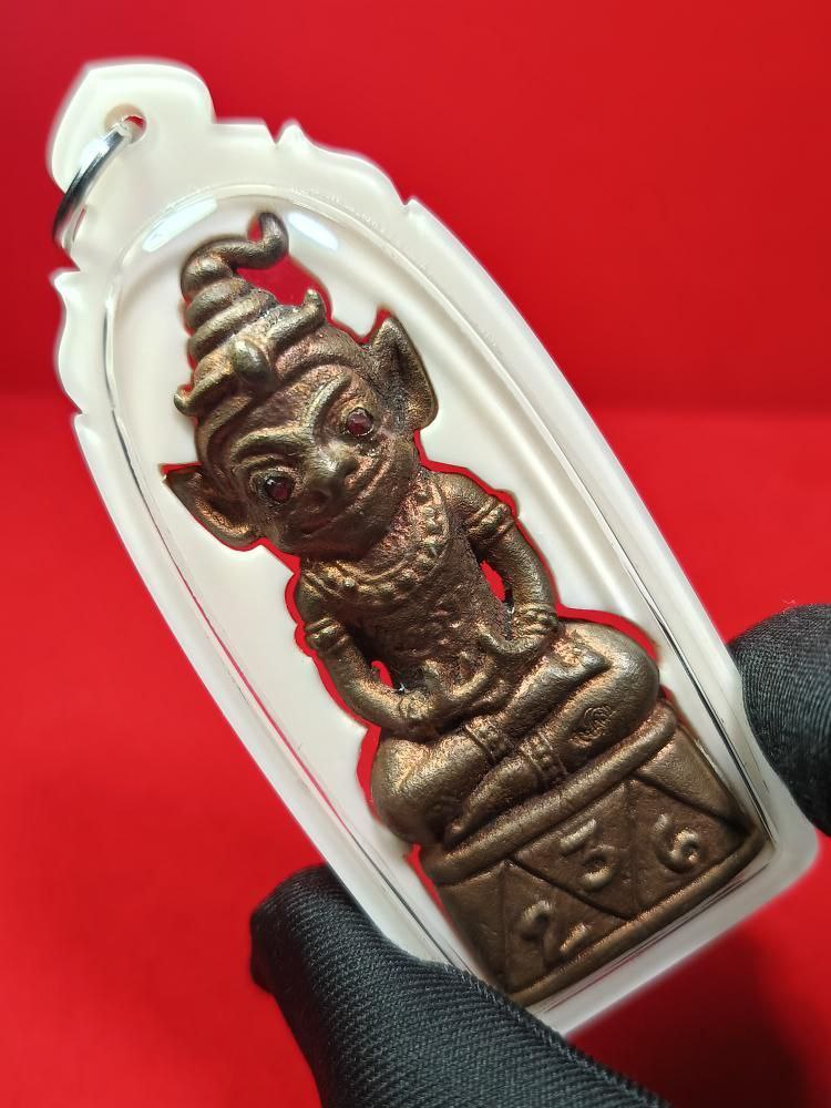 阿贊JIAM和帕阿贊薩添紅眼帕嬰王（现物实拍）
 | Jin Thai Fo Pai