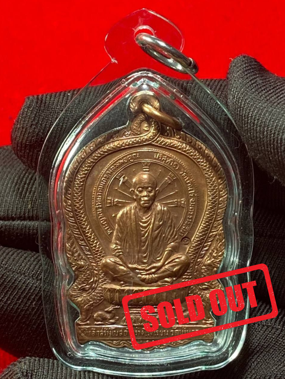 Jin Thai Fo Pai - 龙婆坤佛历2537年 骑鹿自身 （01832）现物实拍