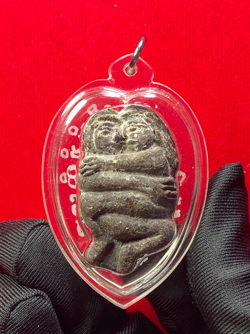 Jin Thai Fo Pai - ARCHAN DAENG 阿赞殿早期手捏模和合燕通（透明亚克力防水壳）