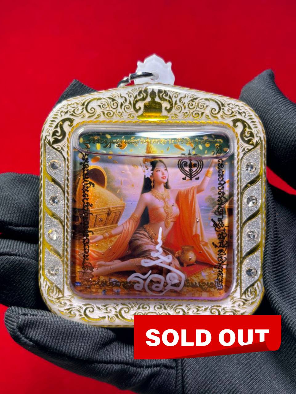Jin Thai Fo Pai - 啊赞舍卡协和阿赞纳嘎醒—招财女神（现物实拍）
