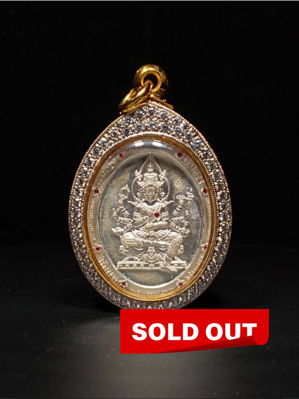 Jin Thai Fo Pai - 168四面神 纯银材质独立编号53(意大利金防水壳)