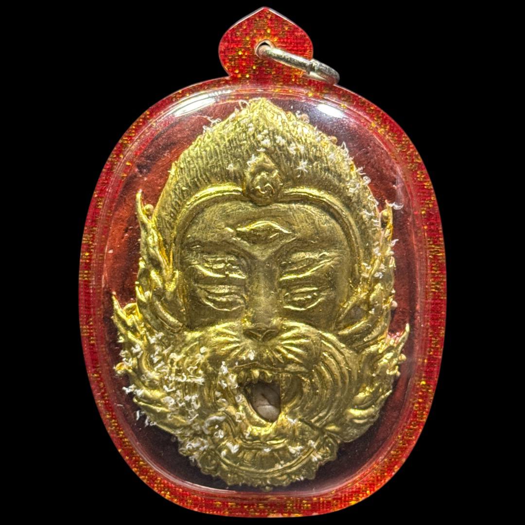 AJARN AEK啊赞威帝早期大模金箔五眼四耳(现物实拍） | Jin Thai Fo Pai