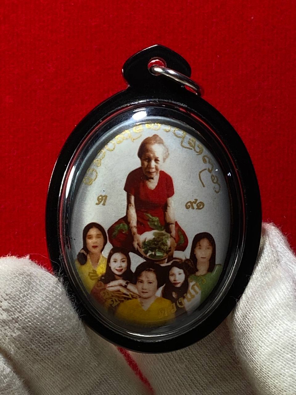 Jin Thai Fo Pai - PHOR NAN SER婆难舍早期五女灵牌 纯金符管（理事版本）现物实拍

