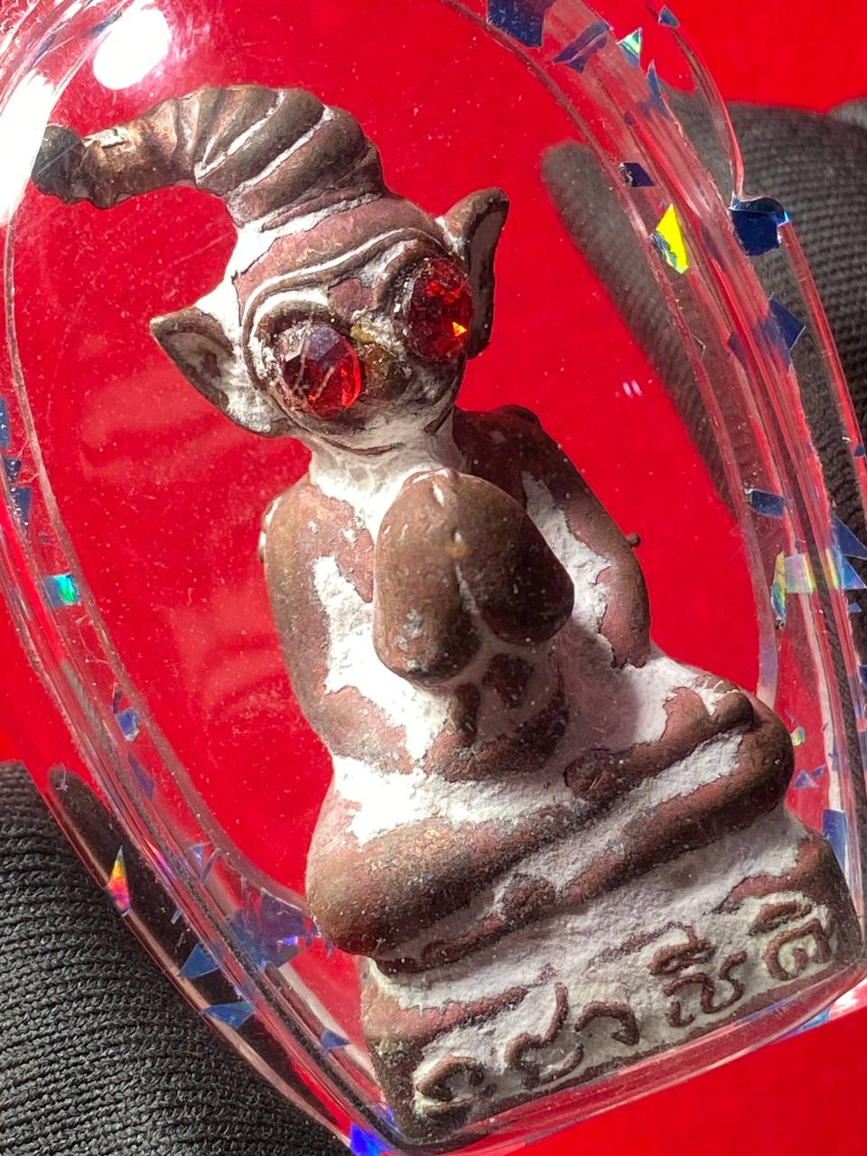 KRUBA CHOK CHAI古巴搓猜第一期红眼情术桃花帕雅罂（蓝色箔片防水壳）
 | Jin Thai Fo Pai