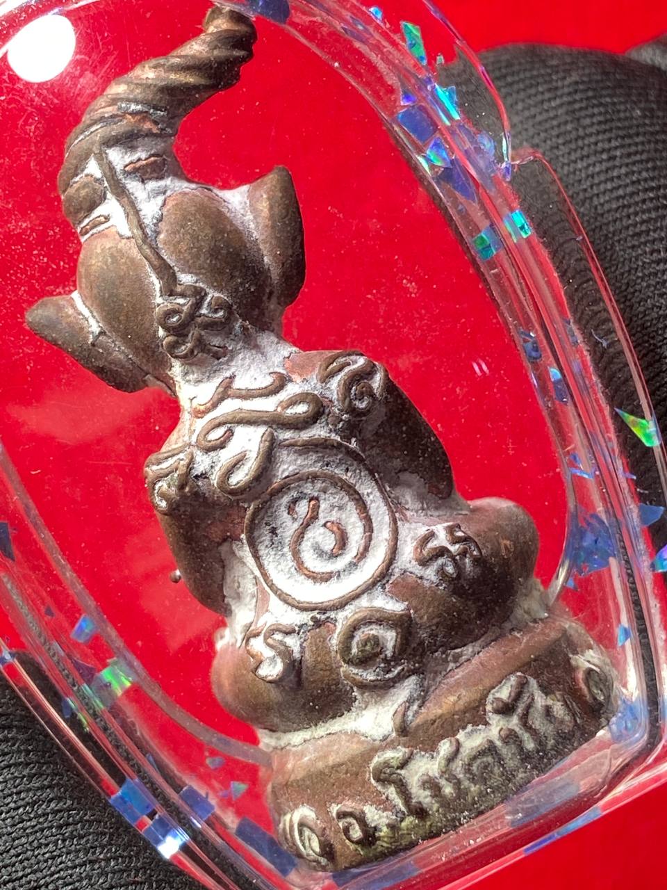 KRUBA CHOK CHAI古巴搓猜第一期红眼情术桃花帕雅罂（蓝色箔片防水壳）
 | Jin Thai Fo Pai