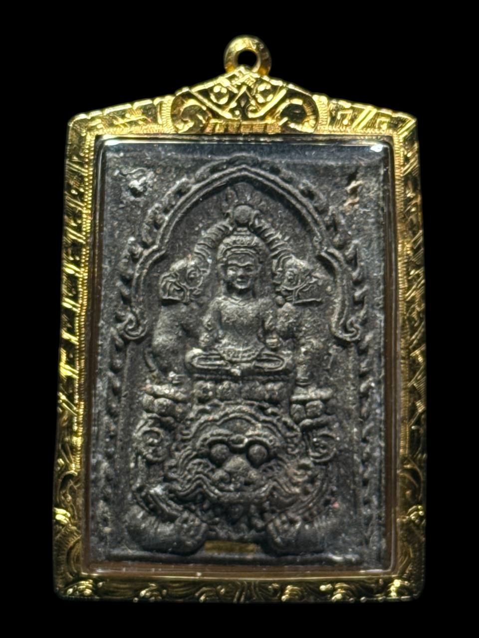 Jin Thai Fo Pai - ARCHAN BOY阿赞拜印度财富天神（高级纯金符管+纯银符管+加料版）祭祖版 已经包好80金壳(现物实拍）
