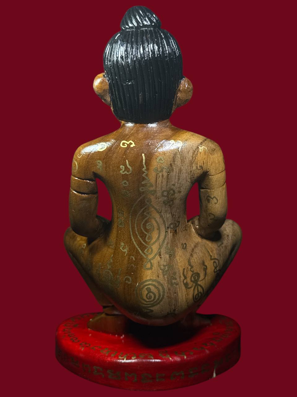 【阿赞沥最新一期 · 灵木雕情圣帕罂】现物实拍 | Jin Thai Fo Pai