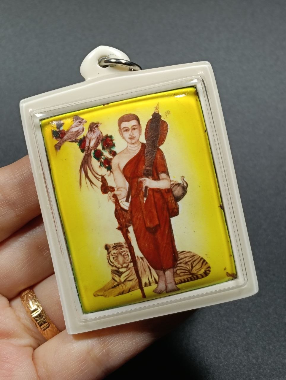 Phra Sivali（瓷面西瓦利尊者）
Archan Larry｜Jumbo Size｜背后崇迪佛 | Jin Thai Fo Pai